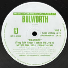 画像をギャラリービューアに読み込む, METHOD MAN, KRS-1, PRODIGY & KAM / BULWORTH (THEY TALK ABOUT IT WHEN WE LIVE IT)