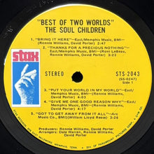 画像をギャラリービューアに読み込む, SOUL CHILDREN / BEST OF TWO WORLDS
