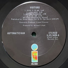 画像をギャラリービューアに読み込む, AUTOMATIC MAN / VISITORS