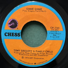 画像をギャラリービューアに読み込む, TONY GREGORY & FAMILY CHILD / ONE MORE TIME/GIMME GIMME