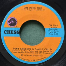 画像をギャラリービューアに読み込む, TONY GREGORY & FAMILY CHILD / ONE MORE TIME/GIMME GIMME