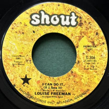 画像をギャラリービューアに読み込む, LOUISE FREEMAN / I CAN DO IT (IF I SEE IT)/HOW COULD YOU RUN AWAY