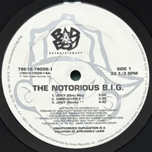 画像をギャラリービューアに読み込む, NOTORIOUS B.I.G. / JUICY/UNBELIEVABLE