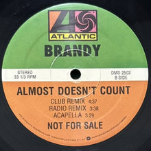 画像をギャラリービューアに読み込む, BRANDY / ALMOST DOESN'T COUNT