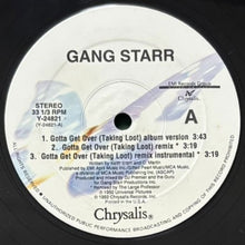 画像をギャラリービューアに読み込む, GANG STARR / GOTTA GET OVER (TAKING LOOT)/FLIP THE SCRIPT