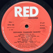 画像をギャラリービューアに読み込む, GIOVANNI TOMMASO QUINTET / VIA G.T.