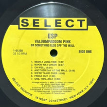 画像をギャラリービューアに読み込む, E.S.P. / VALOOMPADOOM PINK! OR SOMETHING ELSE OFF THE WALL