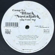 画像をギャラリービューアに読み込む, CAMP LO / BLACK NOSTALJACK (AKA COME ON)