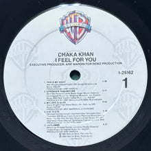 画像をギャラリービューアに読み込む, CHAKA KHAN / I FEEL FOR YOU