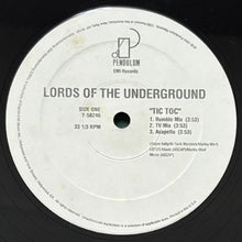 画像をギャラリービューアに読み込む, LORDS OF THE UNDERGROUND / TIC TOC