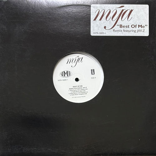 MYA featuring JAY-Z / BEST OF ME REMIX – VINYL CHAMBER