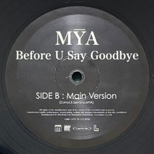 画像をギャラリービューアに読み込む, MYA / RUNNIN' BACK/BEFORE U SAY GOODBYE