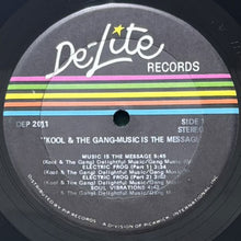 画像をギャラリービューアに読み込む, KOOL & THE GANG / MUSIC IS THE MESSAGE