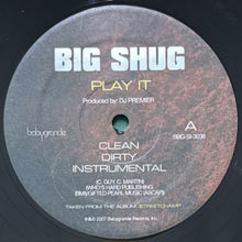 画像をギャラリービューアに読み込む, BIG SHUG / PLAY IT/LEGBREAKERS