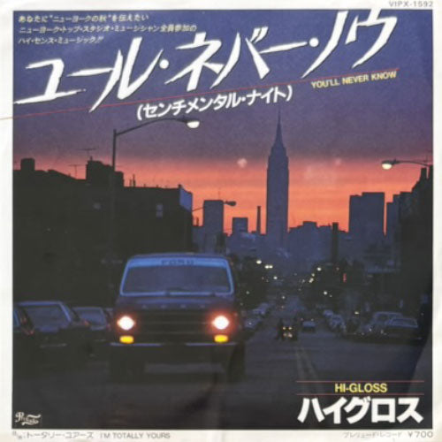 HI-GLOSS / YOU'LL NEVER KNOW/I'M TOTALLY YOURS – VINYL CHAMBER
