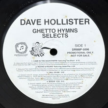 画像をギャラリービューアに読み込む, DAVE HOLLISTER / GHETTO HYMNS SELECTS