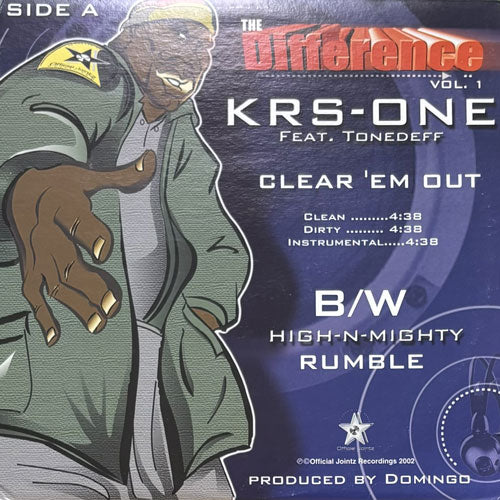KRS-ONE/HIGH & MIGHTY / CLEAR 'EM OUT/RUMBLE – VINYL CHAMBER