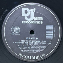 画像をギャラリービューアに読み込む, DAVY D / HAVE YOU SEEN DAVY/KEEP YOUR DISTANCE/GET BUSY (WE AIN'T NEW TO THIS)