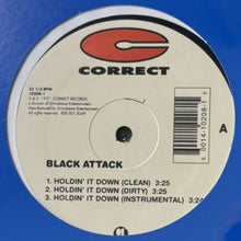 画像をギャラリービューアに読み込む, BLACK ATTACK / HOLDIN' IT DOWN/VERBAL ATTACK