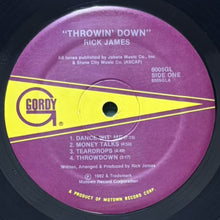 画像をギャラリービューアに読み込む, RICK JAMES / THROWIN' DOWN
