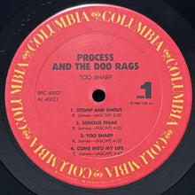 画像をギャラリービューアに読み込む, PROCESS AND THE DOO RAGS / TOO SHARP