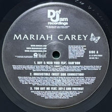 画像をギャラリービューアに読み込む, MARIAH CAREY BOY / (I NEED YOU)/IRRESISTIBLE/YOU GOT ME
