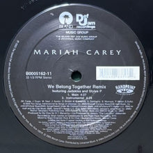 画像をギャラリービューアに読み込む, MARIAH CAREY featuring JADAKISS & STYLES P / WE BELONG TOGETHER REMIX
