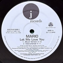 画像をギャラリービューアに読み込む, MARIO / LET ME LOVE YOU