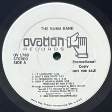 画像をギャラリービューアに読み込む, NUMA BAND / THE NUMA BAND