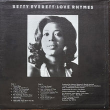 画像をギャラリービューアに読み込む, BETTY EVERETT / LOVE RHYMES
