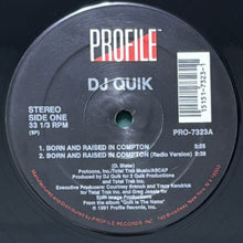 画像をギャラリービューアに読み込む, DJ QUIK / BORN AND RAISED IN COMPTON/SWEET BLACK PUSSY