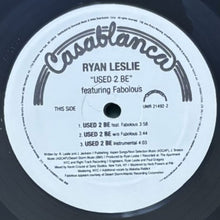 画像をギャラリービューアに読み込む, RYAN LESLIE / USED 2 BE/OVER EASY