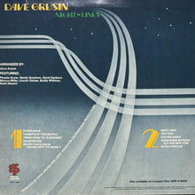 画像をギャラリービューアに読み込む, DAVE GRUSIN / NIGHT-LINES