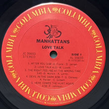 画像をギャラリービューアに読み込む, MANHATTANS / LOVE TALK