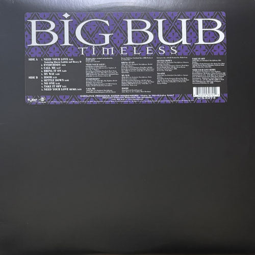 BIG BUB / TIMELESS – VINYL CHAMBER