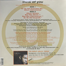 画像をギャラリービューアに読み込む, USHER / THINK OF YOU