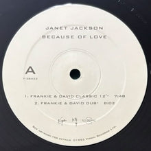 画像をギャラリービューアに読み込む, JANET JACKSON / BECAUSE OF LOVE