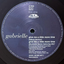 画像をギャラリービューアに読み込む, GABRIELLE / GIVE ME A LITTLE MORE TIME/SO GLAD