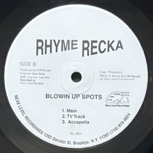 画像をギャラリービューアに読み込む, RHYME RECKA / TO MY LADY/BLOWIN UP SPOTS