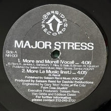 画像をギャラリービューアに読み込む, MAJOR STRESS / MORE AND MORE!!/A DAY IN DA STUY