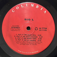 画像をギャラリービューアに読み込む, BIG L / PUT IT ON/DANGER ZONE