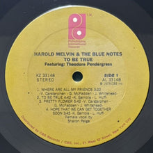 画像をギャラリービューアに読み込む, HAROLD MELVIN & THE BLUE NOTES / TO BE TRUE