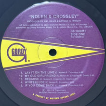 画像をギャラリービューアに読み込む, NOLEN & CROSSLEY / NOLEN & CROSSLEY