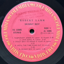 画像をギャラリービューアに読み込む, ROBERT LAMM / SKINNY BOY
