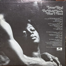 画像をギャラリービューアに読み込む, IRENE REID / THE WORLD NEEDS WHAT I NEED
