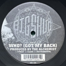 画像をギャラリービューアに読み込む, BIG SHUG / THA WAY IT IZ/WHO? (GOT MY BACK)