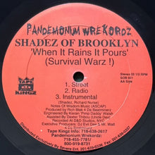 画像をギャラリービューアに読み込む, SHADEZ OF BROOKLYN / CHANGE/WHEN IT RAINS IT POURS (SURVIVAL WARZ!)