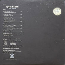 画像をギャラリービューアに読み込む, RARE EARTH / ONE WORLD