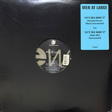 画像をギャラリービューアに読み込む, MEN AT LARGE / LET'S TALK ABOUT IT