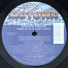 画像をギャラリービューアに読み込む, HORACE BROWN featuring JAY-Z / THINGS WE DO FOR LOVE (REMIXES)